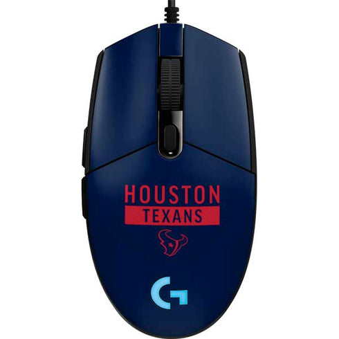 NFL Houston Texans Blue Performance Series G203 Prodigy RGB Wired Gaming Mouse Skin